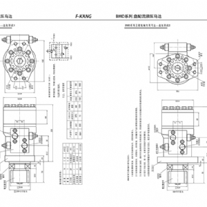 BM-D630抓木機(jī)系列擺線液壓馬達(dá)