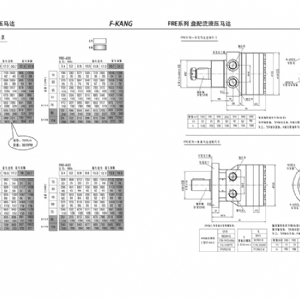 FRE系列擺線液壓馬達(dá)